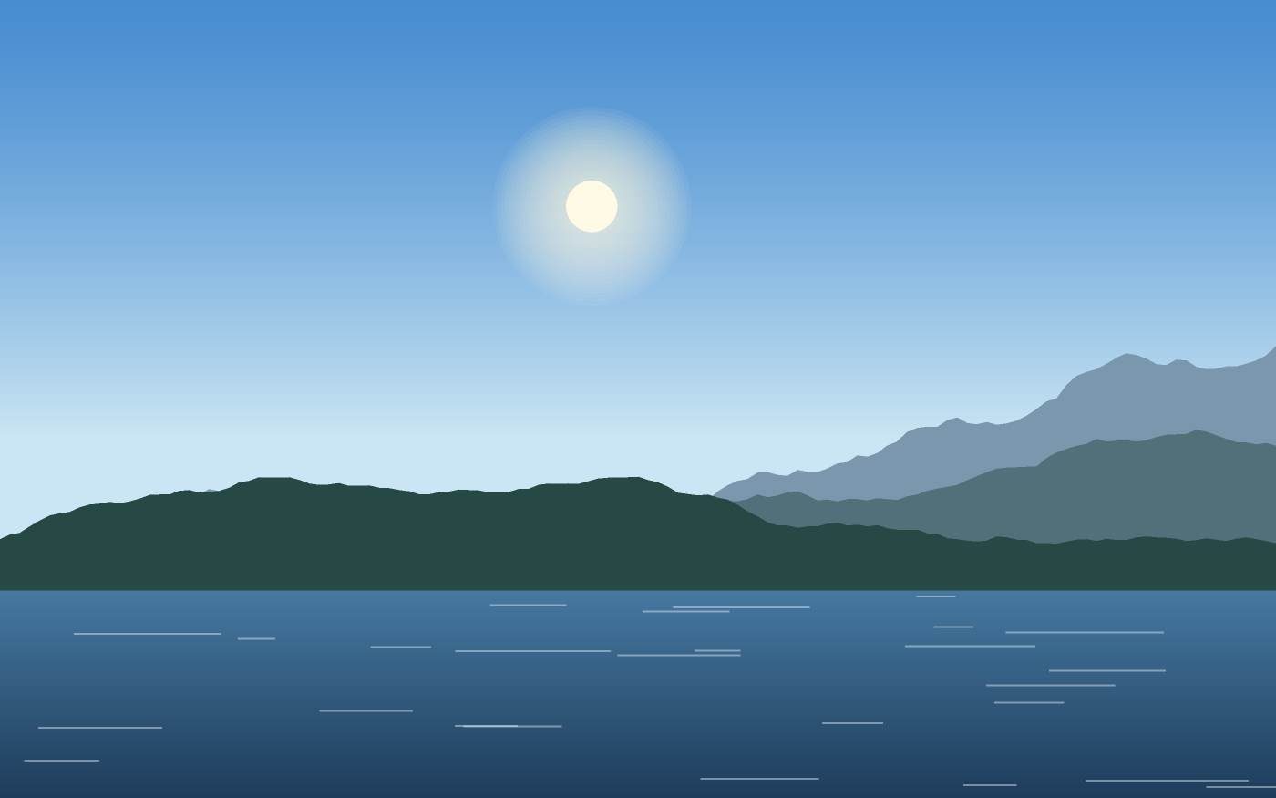 Ilustracja krajobrazu