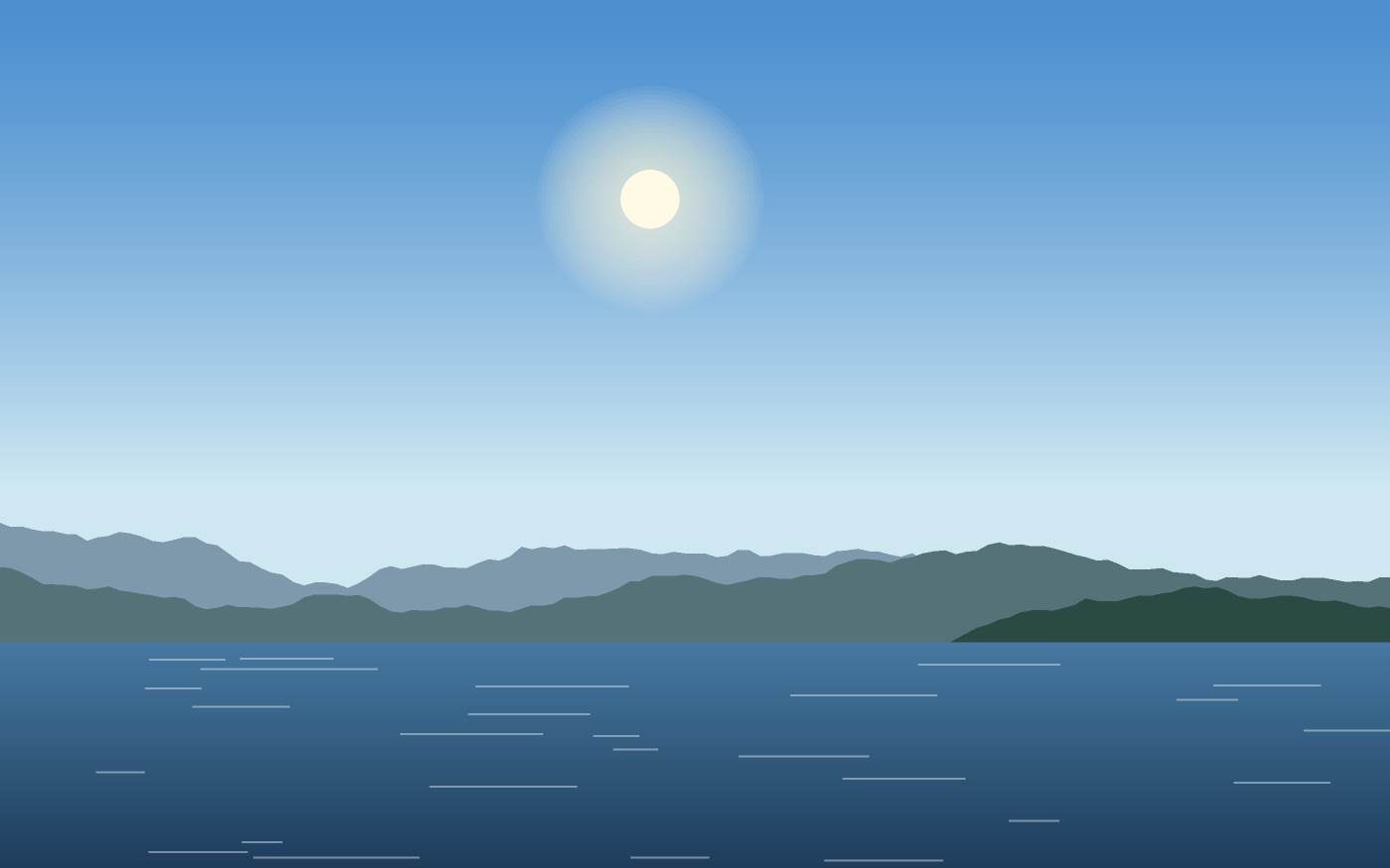 Ilustracja krajobrazu