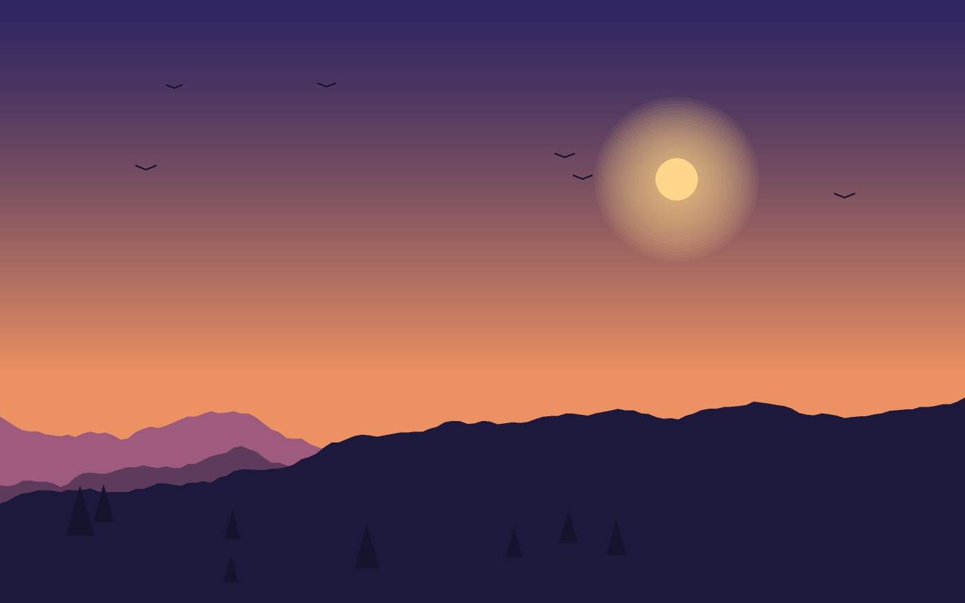 Landskapsillustration