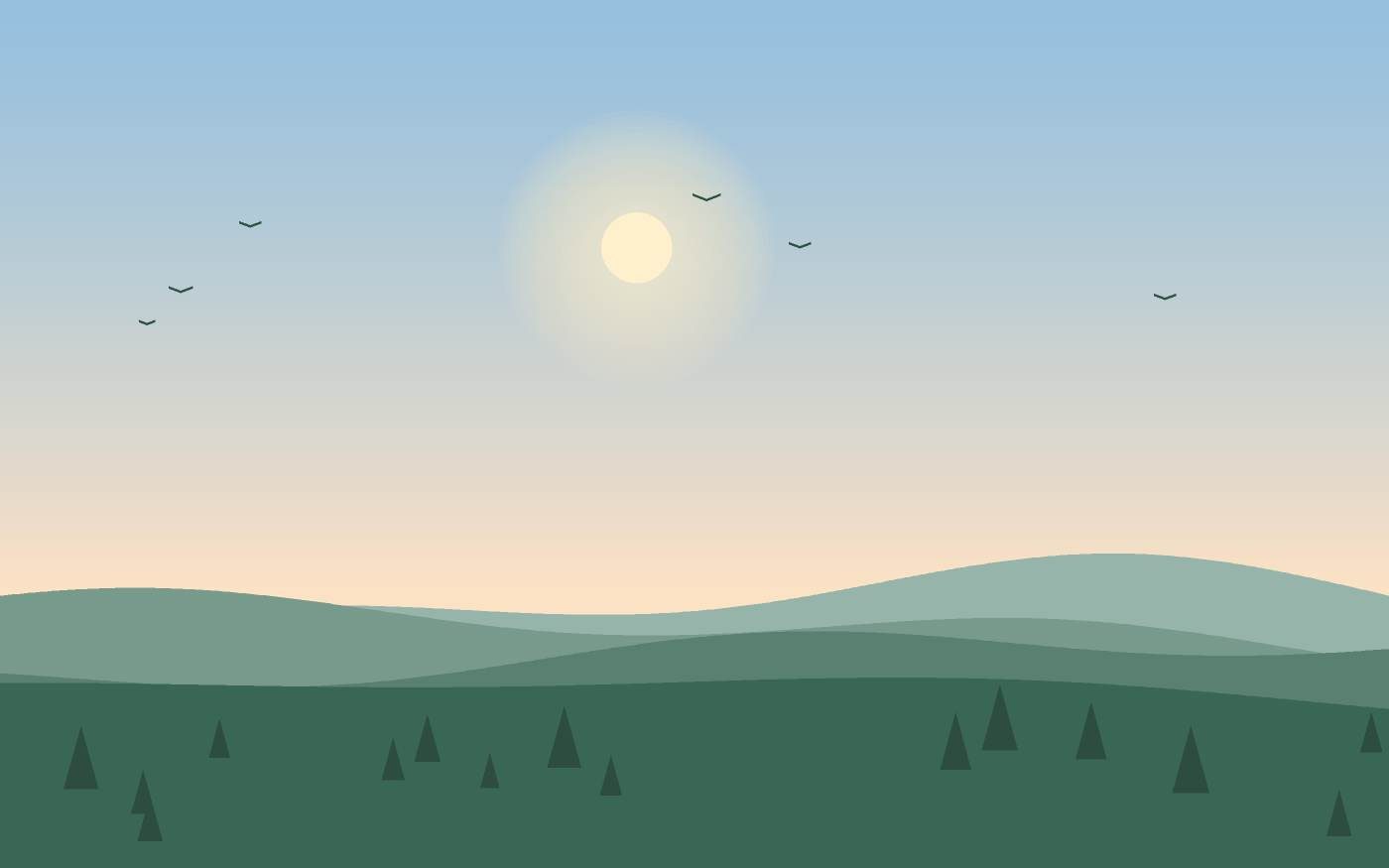 Landskapsillustration